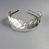 Unsigned Silver Leaf Headband